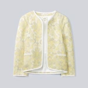 Aritzia Yellow Floral Blazer